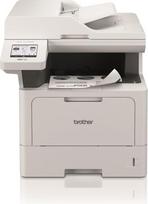 Brother MFC-L5710DN 4-in-1 daugiafunkcinis spausdintuvas juodas baltas (A4, 48 psl./min., 1200 x 1200 DPI, LAN, dvipusis ADF, 250 lapų popieriaus kasetė) Balta/pilka