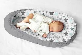 Daugiafunkcinis "Cuddly Nest Cocoon" kūdikių lizdas kūdikiams ir kūdikiams, vaikiškos lovytės paminkštinimas, kelioninė lovytė, 100 % medvilnė, antialerginis