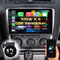 DYNAVIN automobilinė radijo navigacijos sistema 1 colio OEM radijo imtuvas su "Bluetooth", DAB+, suderinamas su "Carplay" ir "Android Car