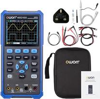GuliTech 3-in-1 rankinis osciloskopas HDS2102S Skaitmeninis osciloskopas + bangų formų generatorius + multimetras USB 2 kanalai 100 MHz osciloskopinis testeris (HDS2102S)