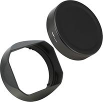 Haoge LH-S245N objektyvo gaubtas Sony FE 50mm F2.5G FE 40mm F2.5G FE 24mm F2.8G objektyvo gaubtas su dangteliu