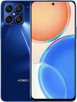 HONOR X8 Mobilusis telefonas Neblokuotas 6+128GB FullView ekranas 6,7" 90Hz Dual SIM išmanusis telefonas "Android 11" Keturių kamerų 64MP "Qualcomm Snapdragon 680" Greitasis įkrovimas 22,5W NFC - Mėlyna