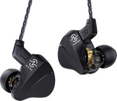keephifi CCZ Duet BC04 PRO IEM ausinių kabelis, ausinės su kabeliu, 1BA + 1DD Bass In-Ear ausinės, 10 mm dvigubos magnetinės DD ausinės, ausinės su nuimamu kabeliu