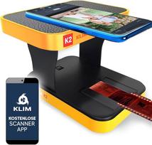 KLIM K2 mobilusis 35 mm juostų skaitytuvas + pozityvų ir negatyvų skaidrių skaitytuvas + nuotraukų skaitytuvas skaitmeninimui + skaidrių skaitytuvas + nuosava ryškinimo stotis namuose + skaidres skaitmeninkite patys