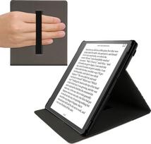 kwmobile dėklas, suderinamas su "Amazon Kindle Scribe" (2022/2024) Dėklas - dėklas su šlaufeliu ir apvadais - Galaxie Baum Wiese Blau Grau Schwarz