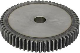 Lagerersatz Stirnradgetriebe 1,5M-94/95/96/97/98/100/110/120 Zähne 45# Kohlenstoffstahlmaterial Zylindrisches Zahnrad(1.5M120T-Bore 16 mm)