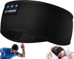 LC-dolida Miego ausinės "Bluetooth" miego ausinės, belaidės sportinės ausinės su ausinėmis, 15+ valandų trukmės lengvas miego dirželis su HiFi stereo, ergonomiški technikos įtaisai