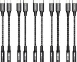 MOSWAG C tipo USB-3,5 mm ausinių lizdo adapteris, USB C garso kabelis, skirtas Samsung Galaxy S23 S22 S21 S20 Ultra S20+A54 /A34/ A53/ A33/Pixel 8/7a/7/6 Pro/iPhone 15/15 Pro Max /15 Plus