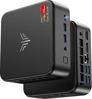 NiPoGi Mini kompiuteris 32GB DDR4 1TB SSD, AMD Ryzen 7 5875U (iki 4,5 GHz, 8C/16T) Mikro stalinis kompiuteris biurui / namų kinui / susitikimams / verslui / kelionėms【Wifi6/Bluetooth5.2/DP+HDMI+USB-C】