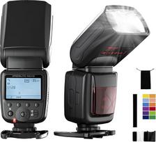 PHOTOOLEX FK310 LCD blykstė Speedlite, skirta "Canon Nikon" "Sony" "Panasonic" "Olympus" "Pentax" "Fujifilm" "Sigma Minolta" ir kitiems skaitmeniniams veidrodiniams fotoaparatams ir skaitmeniniams fotoaparatams su vieno kontakto karštuoju batuku