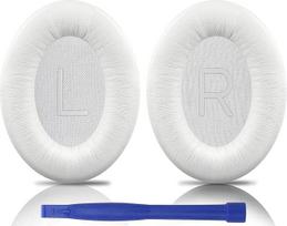 SOULWIT ėriuko odos pakaitinės ausų pagalvėlės "Bose QuietComfort 45" (QC45)/"QuietComfort SE" (QC SE)/"Quiet Comfort" belaidėms ausinėms, didelio tankio putų pagalvėlės