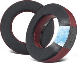 SOULWIT pakaitiniai ausinių įdėklai "Beyerdynamic DT700 Prox" (DT 700 Pro X) / "DT900 Prox" (DT 900 Pro X) ausinėms su kvėpuojančiu "Ice Silk" audiniu, didelio tankio putomis