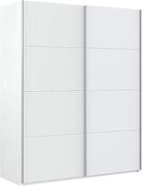 Spinta su dvejomis stumdomomis durimis, baltos spalvos, 100 x 150 x 200 cm