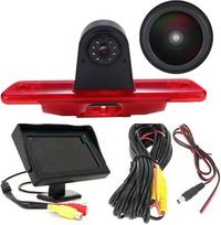 Super HD stabdymo žibintų atbulinės eigos kameros rinkinys su 4,3 colių LCD monitoriumi, skirtas "Fiat Scudo Bus Box 270 272/Citroen Jumpy Dispatch Box VF7/Peugeot Expert Tepee Box/Toyota ProAce Diesel" pakeitimui