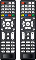 Universal-TV-Fernbedienung für Samsung, LG, Sony, Sharp, Vizio, Philips, Toshiba, Hitachi, Sanyo, JVC, TCL, Hisense, Vestel, Seiki, Insignia, Magnavox, Haier, Panasonic, 2 Stück