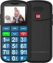 USHINING GSM mobilusis telefonas senjorams be sutarties, didelių mygtukų mobilusis telefonas senjorams su 1,77 colio spalvotu ekranu, dviem SIM kortelėmis, SOS avariniu mygtuku, žibintuvėliu, greituoju rinkimu, žadintuvu, 800 mAh