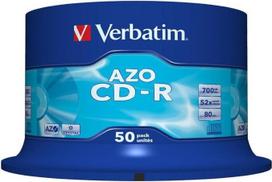 Verbatim 43343 700MB 52x CD-R AZO Crystal 50 vnt.