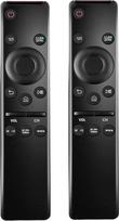 [2 pakuotės] Universalus nuotolinio valdymo pultas, suderinamas su visais "Samsung" televizoriais LED QLED UHD SUHD HDR LCD rėmelio išlenktais saulės HDTV 4K 8K 3D Smart televizoriais, su "Netflix", "Prime Video", WWW mygtukais