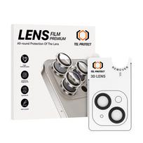 Grūdintas stiklas Tel Protect 3D Lens skirtas Apple iPhone 11 black (objektyvui 2 vnt)