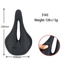 ELITA ONE Anglies pluošto balnelis MTB/Plento dviračio balnelis Super lengvas Oda Anglies pluošto pagalvėlės 96g