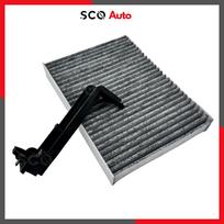 Anglinis salono filtras Renault Megane MK4, skirtas Talisman žiedadulkių filtro dangtelis A/C filtro rėmas juodas 272764273R; 272774BU0A; 272774812R