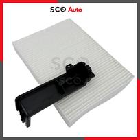 Salono filtras Renault Megane MK4, Talisman, žiedadulkių filtro dangtelis, oro kondicionavimo filtro rėmelis, juodas 272764273R; 272774BU0A; 272774812R Dulkių filtras ir dangtelis