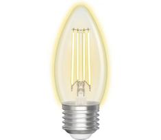LED pritemdoma elektros lemputė FILAMENT C35 E27/4,5W/230V 2700-6500K Wi-Fi - Aigostar