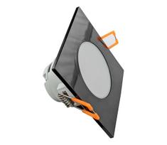 LED įleidžiamas lubinis vonios šviestuvas BONO LED/5W/230V 4000K IP65 juoda