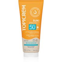 Topicrem Sun Protect Moisturizing Sun Milk SPF50+ drėkinamasis apsaugos nuo saulės pienelis SPF 50+ 200 ml