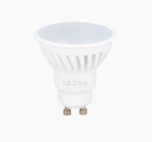 Lemputė LED GU10 230V 10W 1400lm 120° neutraliai balta 4000K, keramikinė