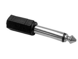 FEMALE 3.5mm MONO JACK TO MALE 6.35mm MONO JACK