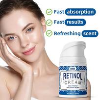 Retinolio veido kremas drėkiklis su vitaminu A, senėjimą stabdantis naktinis gydymas su lengvai spaudžiamu buteliuku, 50 ml 50ml