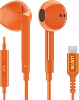 LUDOS Ferox USB C ausinės, 5 metų garantija iPhone 16 15 Pro Max Plus Samsung Galaxy S24 S23 Ultra S22 S22 S21 FE S20 A53 A54, USB C tipo ausinės su mikrofonu "In-Ear" su kabeliu iPad Pro -