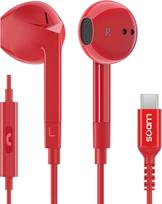 LUDOS Ferox USB C ausinės, 5 metų garantija iPhone 16 15 Pro Max Plus Samsung Galaxy S24 S23 Ultra S22 S22 S21 FE S20 A53 A54, USB C tipo ausinės su mikrofonu "In-Ear" su kabeliu iPad Pro -