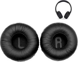 Pakaitinės ausinių pagalvėlės Belaidės ausinės 70 mm, suderinamos su JBL Tune 600BT T520BT T510BT T510BT T500BT T450 Ausų pagalvėlės Apvalūs minkšti putų pakaitalai (2 pakuotės)