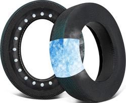 SOULWIT aušinimo gelio pakaitiniai ausų įdėklai "Corsair HS75 XB HS70/Pro HS60/Pro HS50/Pro" žaidimų ausinėms / ausinėms, su didelio tankio triukšmą izoliuojančiomis putomis
