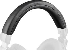 SOULWIT baltyminis odinis ausinių lankelis, skirtas "Audio Technica ATH MSR7", MSR7NC, MSR7BK, MSR7BK, MSR7GM (netinka MSR7b/MSR7bBK/MSR7bGM) ausinėms, pakaitinė ausinių pagalvėlė, remonto dalis