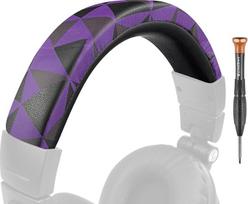 SOULWIT baltyminis odinis pakaitinis dangtelis, skirtas "Audio Technica ATH M50", "M50X", "M50XWH", "M50XBT", "M50XBT2", "M50S/LE", "M50xSTS" ausinėms Galvutė Galvutė, Galvutės remonto dalis, Galvutės priedai