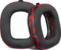 SOULWIT Ersatzpolster Ersatz Ohrpolster für Astro A50 Gen3 (passen Nicht für A50 Gen 4) Headset, Polster mit strapazierfähigem Netzstoff, Geräuschisolierungsschaum