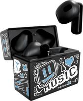 TECHMADE belaidės ausinės, XM191 "Bluetooth" ausinės su mikrofonu Stereo In-Ear belaidės sportinės ausinės su įkrovimo dėžute Jutiklinis valdymas, skirtas "iOS Android" išmaniajam telefonui (BLU)