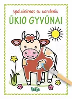 Ūkio gyvūnai. Spalvinimas vandeniu
