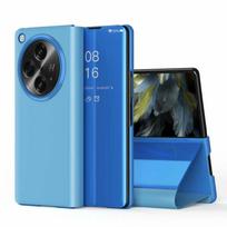 Smart View Mirror Flip Case For OPPO Find N3 Cover Stand Fold Shockproof Capa Coque Fundas For OPPO Find N3 mėlyna