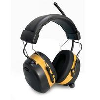 NAUJOS „Bluetooth“ šaudymo klausos apsaugos ausinės su FM/AM radiju 25dB NRR apsauginės ausinės pjovimui, dirbtuvėms geltona/juoda