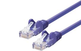 LOGON PROFESSIONAL PATCH CABLE U/UTP 5M - CAT5E  - PURPLE