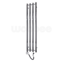 Elektrinis džiovintuvas Wobbee BARNA 26x120cm su laidu kairėje pusėje, chromo spalvos