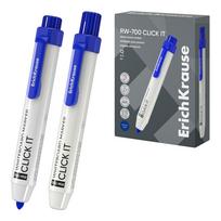 Automatinis žymeklis baltai lentai RW-700 CLICK IT, ErichKrause, 2.0mm, mėlynos sp.