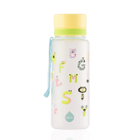 EQUA vaikiška gertuvė ALPHA ZOO 600 ml, pastikinė, 1 vnt.