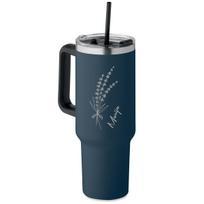 XL termopuodelis "Levandos" (1200ml) su jūsų pasirinktu vardu