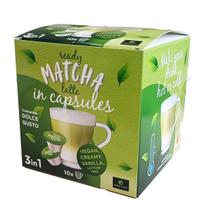 Arbatos kapsulės, suderinamos su Dolce Gusto® Green Focus Mactcha Latte 3in1