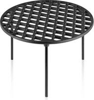 BBQ-Toro ketaus kepimo grotelės su 3 kojelėmis, apvalios, olandiškos orkaitės padėklas, grilio priedai, trikojis, kepimo grotelės, ketaus grotelės, puodų stovas, grotelės, ugnies grotelės, grilio plokštė, ketaus grotelės (skersmuo 30